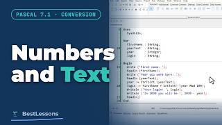 Pascal 7.1 - Numbers and Text: IntToStr and StrToInt
