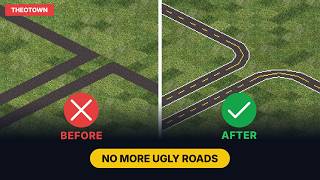 Stop Making UGLY Roads in TheoTown — Do This Instead