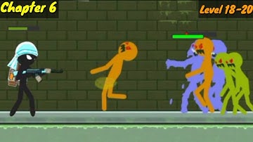 Hoofdstuk 6 De riolen (ratten of zombies?) Niveau 18-20 Stickman Zombie Shooter