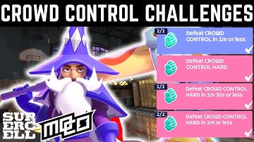 Normal and Hard Crowd Control Dojo Guide! Supercell Moco Gameplay! | OJH