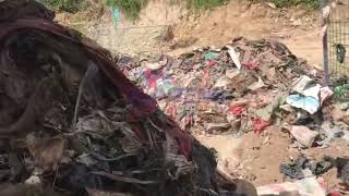 Stale garbage sorting equipment Stale garbage sorting system