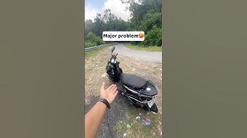 Major problems ft. TVS NTORQ 125 super squad edition😕 #shortsfeed #tvsntorq #viralshorts #tvs