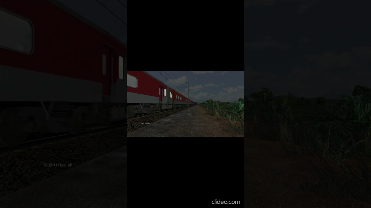 Msts indian train Simulator Openrails Ac Express Towards Ahmedabad Western railway Khandesh Route