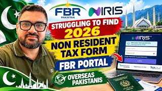 Overseas Pakistani Tax Return 2026 | How to Find Non-Resident Individual Return