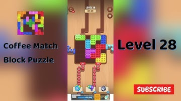 Coffee Match Block Puzzle Level 28 Walkthrough ☕🧩 | Step-by-Step Solution | Go Answer