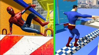 Superheroes Parkour simulator 3D - by MadCap Games | Android Gameplay | screenshot 2