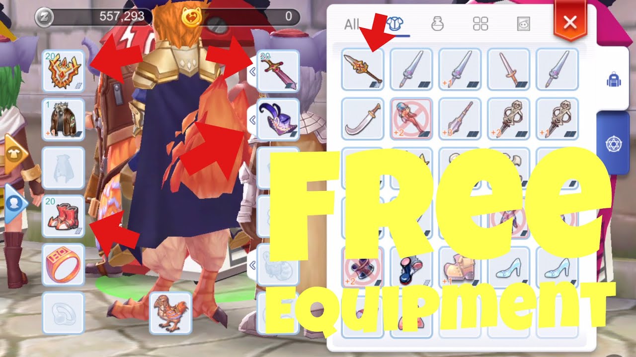 RAGNAROK M ETERNAL LOVE FREE EQUIPMENT (EVENT) YouTube