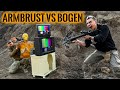 ARMBRUST vs BOGEN mit @FritzMeinecke - 5000€ DUMMY hinter Möbel sicher? | Teil 2 | Survival Mattin image
