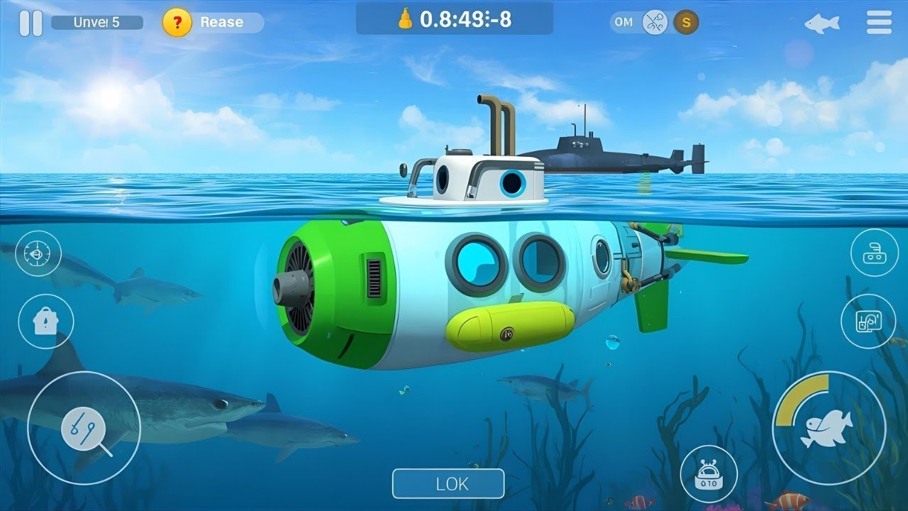 Deep Dive Submarine Rescue Simulator 🌊🚢 | Deep Sea Mission Gameplay | Underwater Rescue 3D