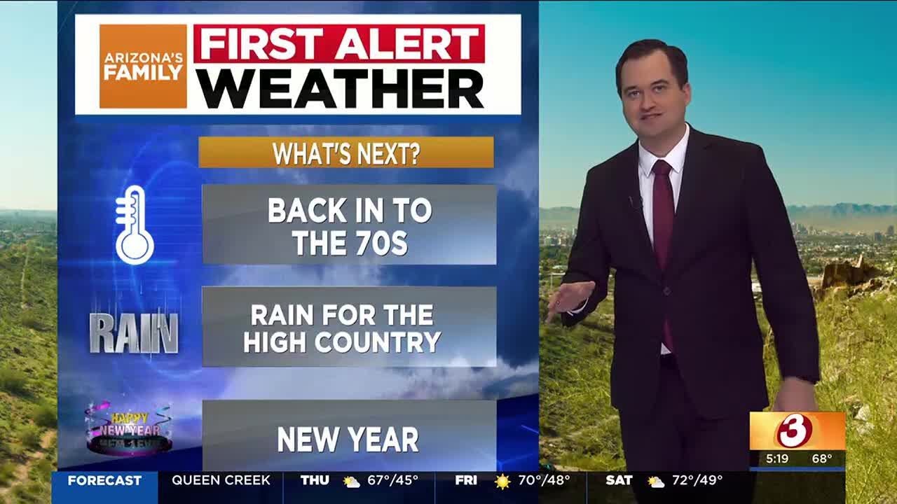 70s ahead for Phoenix area - YouTube