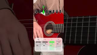 #2 Play Flamenco guitar in 60 seconds #guitar #tutorial #shorts #asmr