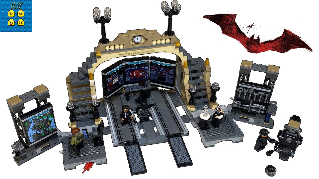 LEGO® Логово Бэтмена 76183 Batcave™: The Riddler™ Face-off. Stop Motion Video