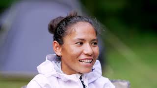 UTMB CCC Final Athlete Interview: Sunmaya (UTMB debut, race prep, more!) by Asia Pacific Adventure - Athletes 1,540 views 1 year ago 5 minutes, 20 seconds