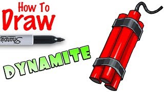 How to Draw Dynamite | Fortnite