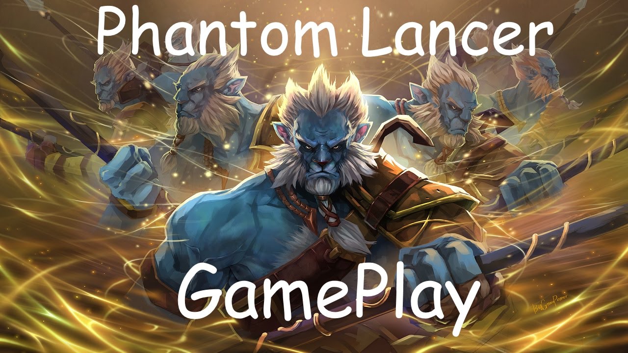 dota 2 Phantom Lancer GamePlay - YouTube