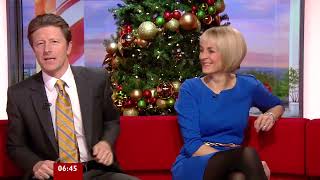 Louise Minchin BBC Breakfast 14 Dec 2012