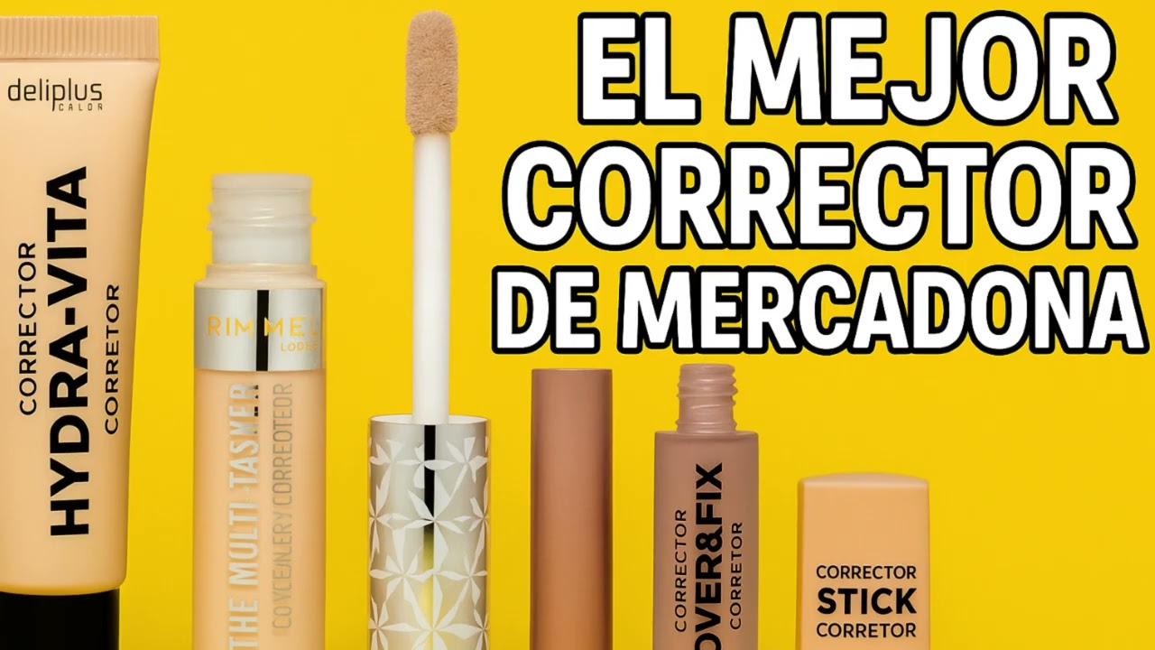 ESTE EL MEJOR ¿Merecen la Pena los Correctores Deliplus de Mercadona? Análisis +Alternativas Premium