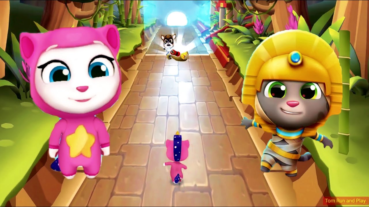 Talking Unicorn Angela Gold Run Gameplay Episode 343 | Magical Adventures Await!