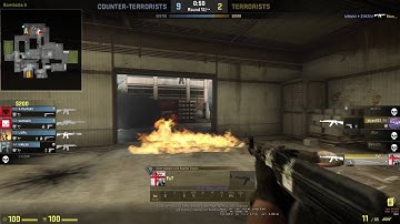 [CSGO] 1V4 CLUTCH (ESEA PUG)