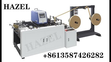 HIGH SPEED PAPER TWIST HANDLE MAKING GLUING MACHINE FORMING MACHINE IN CHINA