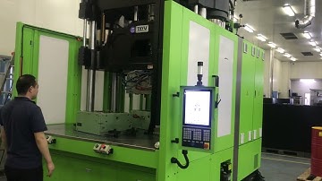 TAYU ultra-low worktable rotary 350-ton vertical injection molding machine for auto parts production