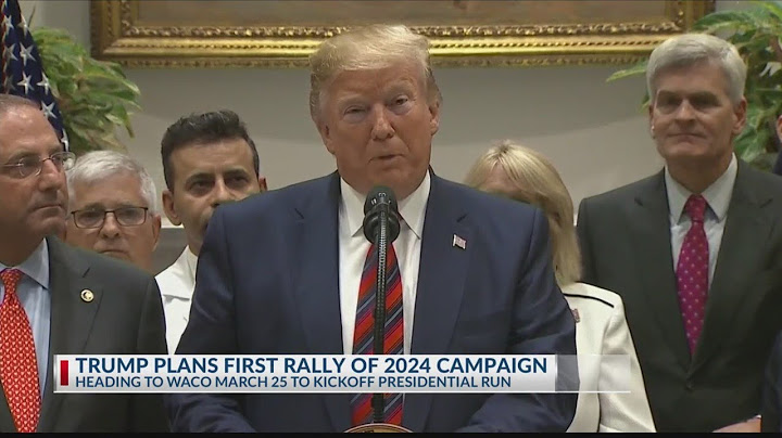 Trump to visit Texas for first 2024 campaign rally