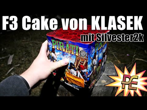F3 Cake von KLASEK mit Silvester2k (2017) | Mitglieder EXKLUSIV Video #5 | PyroExtrem