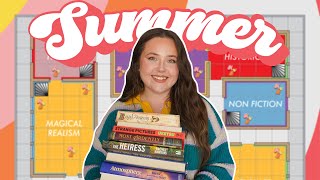 TBR Cluedo is BIGGER THAN EVER! ☀️ 🌸 summer tbr (book club, seasonal reads, random picks + more!)