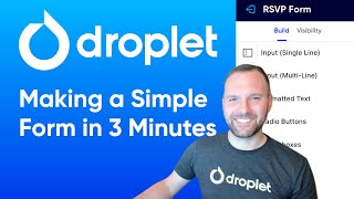 Droplet Form Builder - How To Create an Online Form Tutorial
