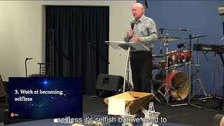 Sunday 10th December 2023 at Bayside Salvos Church Service - Ps Tony Lewis brings the message.