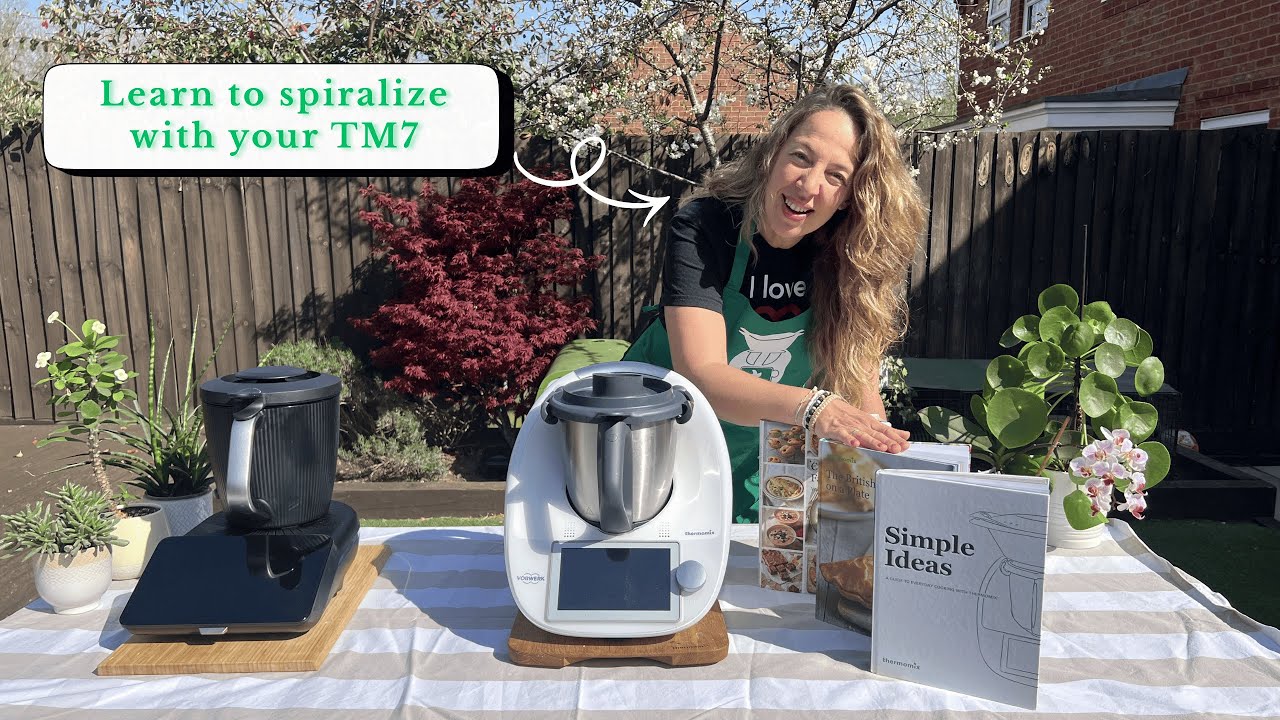 All the different modes of the Thermomix TM7 : Spiralizing