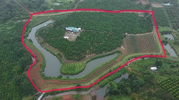 Đất tại lâm đồng giá rẻ 4.1 ha đất bằng như sân ao cá to bám xuối bao đẹp gần QL 14A Lh 0979653223