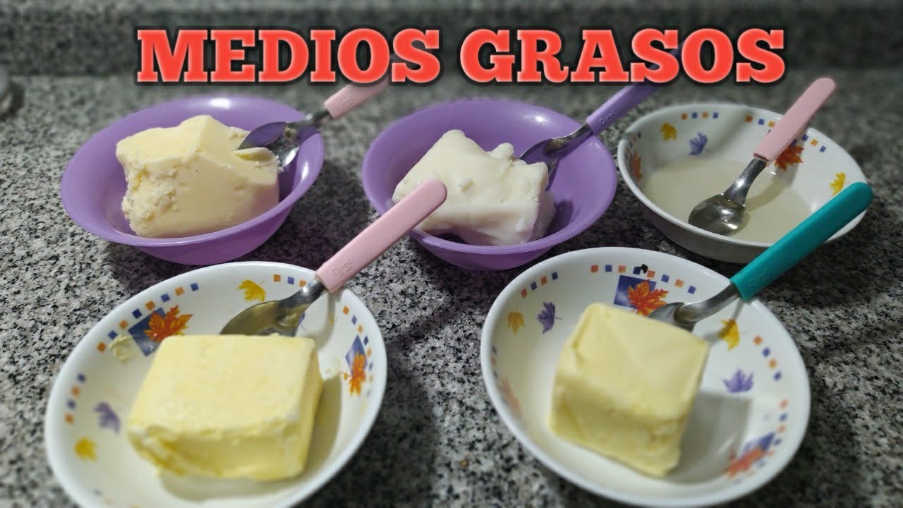 Diferencias, usos, consejos para usar Manteca, margarina, grasa o aceite