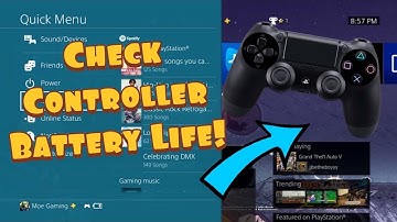 How To Check PS4 Controller Battery Life On PS4 Console & Save Battery Life