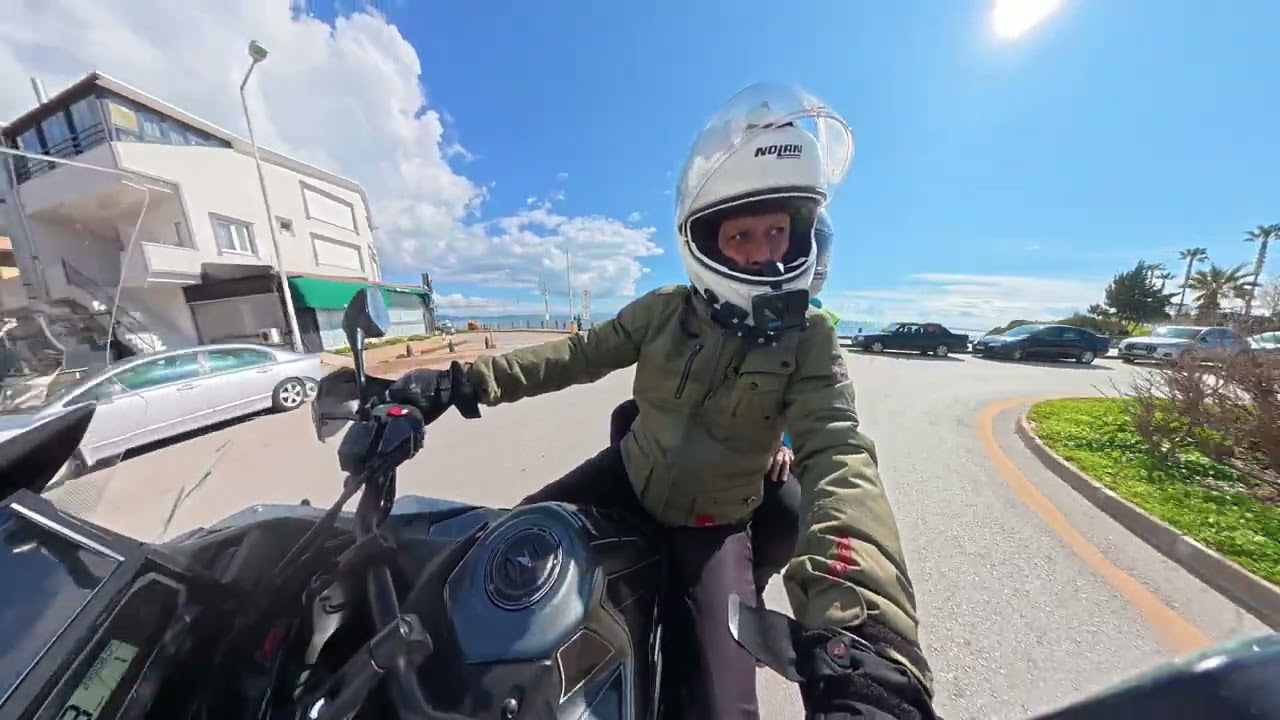 didim altınkum motosiklet gezi ve TYF  yelken yarışları