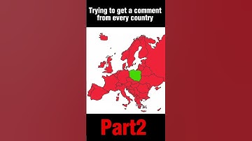 Trying to get a comment from every country Part2 #shorts #map #geography