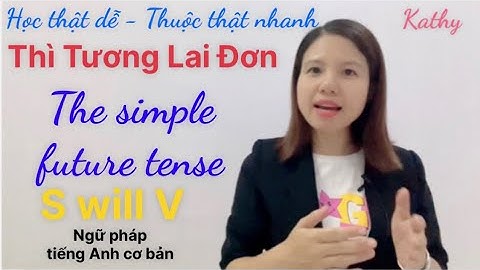 Cong thuc thì tương lai đơn là gì năm 2024