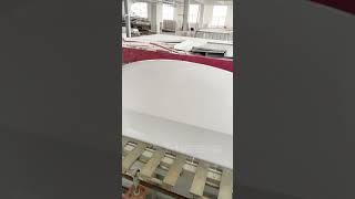 Do you know why a layer of powder needs to be applied to acrylic sheets before shaping? #acrylic