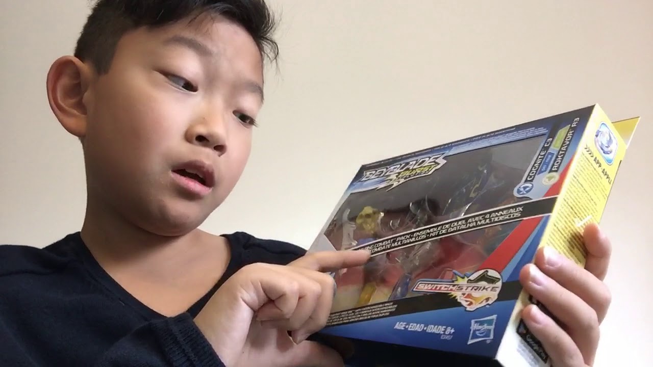 Beyblade quad ring combat unboxing