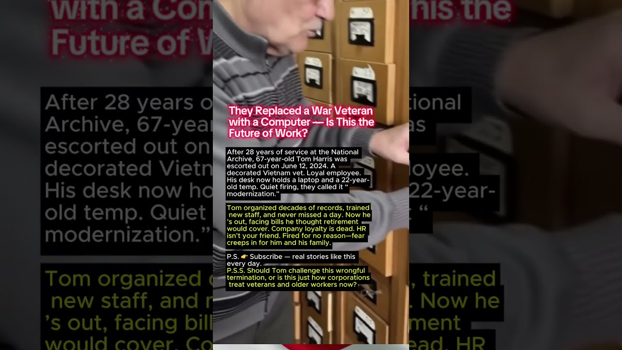 They Replaced a War Veteran with a Computer — Is This the Future of Work?