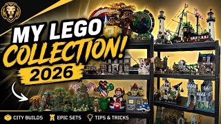 MY LEGO COLLECTION 2026! | Epic Room Tour, Castles, Pirates, Mario & More #AFOL #lego #legosets