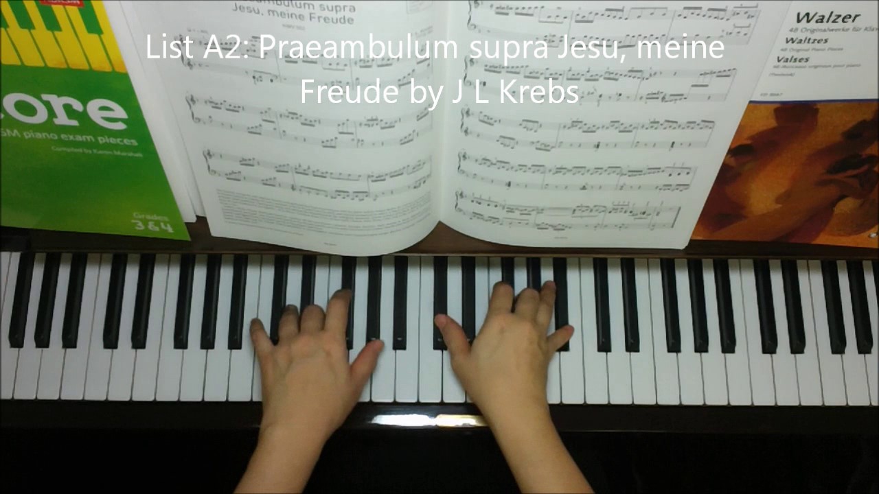 ABRSM Piano Exam 2017-2018 Grade 4 List A