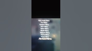 Mod menu for cod ghosts PS3 I