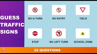 Basic Traffic Signs | 25 Questions Quiz - YouTube