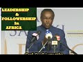 PROF PLO LUMUMBA GREATEST SPEECH THAT GOT NIGERIAN LEADERS CRYING IN PUBLIC