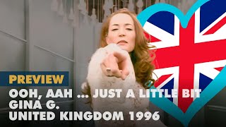 Ooh, Aah .... Just A Little Bit - Gina G. (United Kingdom 1996 - Eurovision Old Preview)