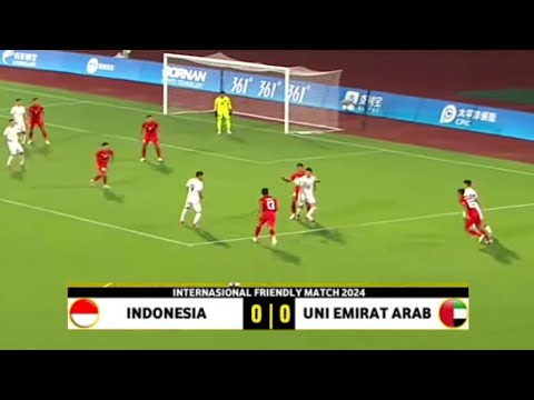 🔴 Indonesia U23 vs Uni Emirat Arab U23 friendly match -Live score
