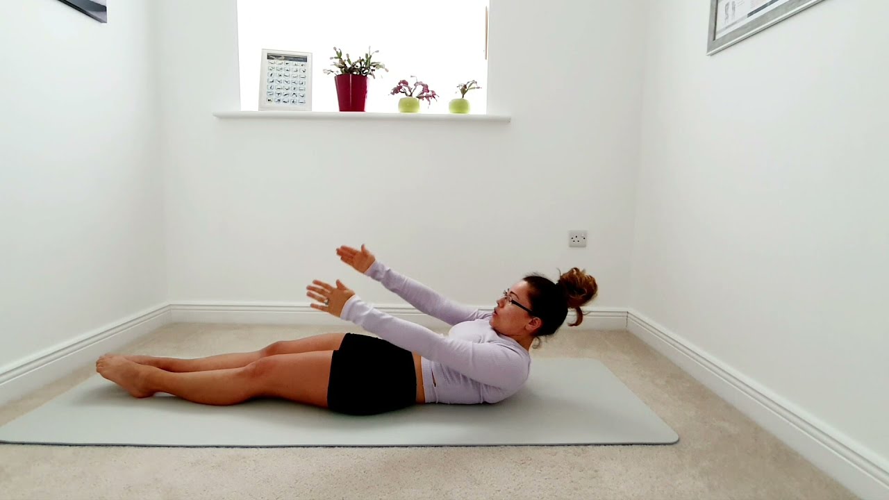 30 min Pilates Mat Class. Beginner-Intermediate Level.