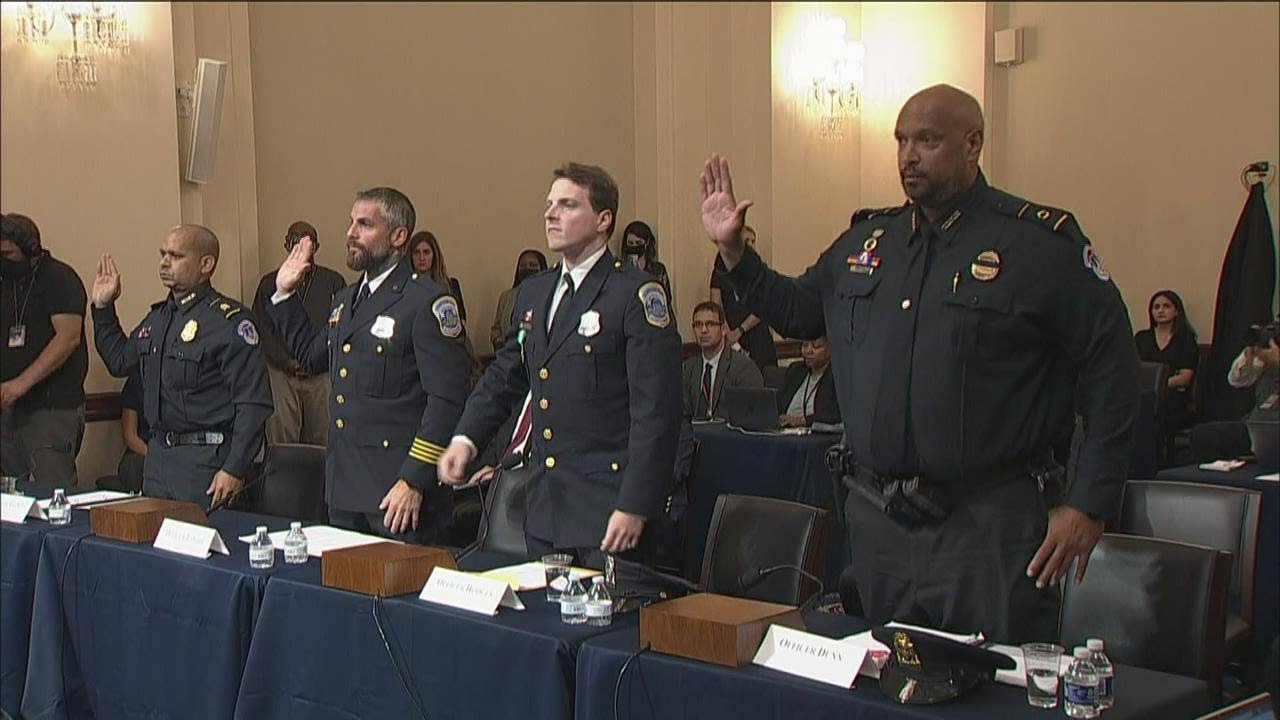 Officers who defended U.S. Capitol on Jan 6 testify before Congress