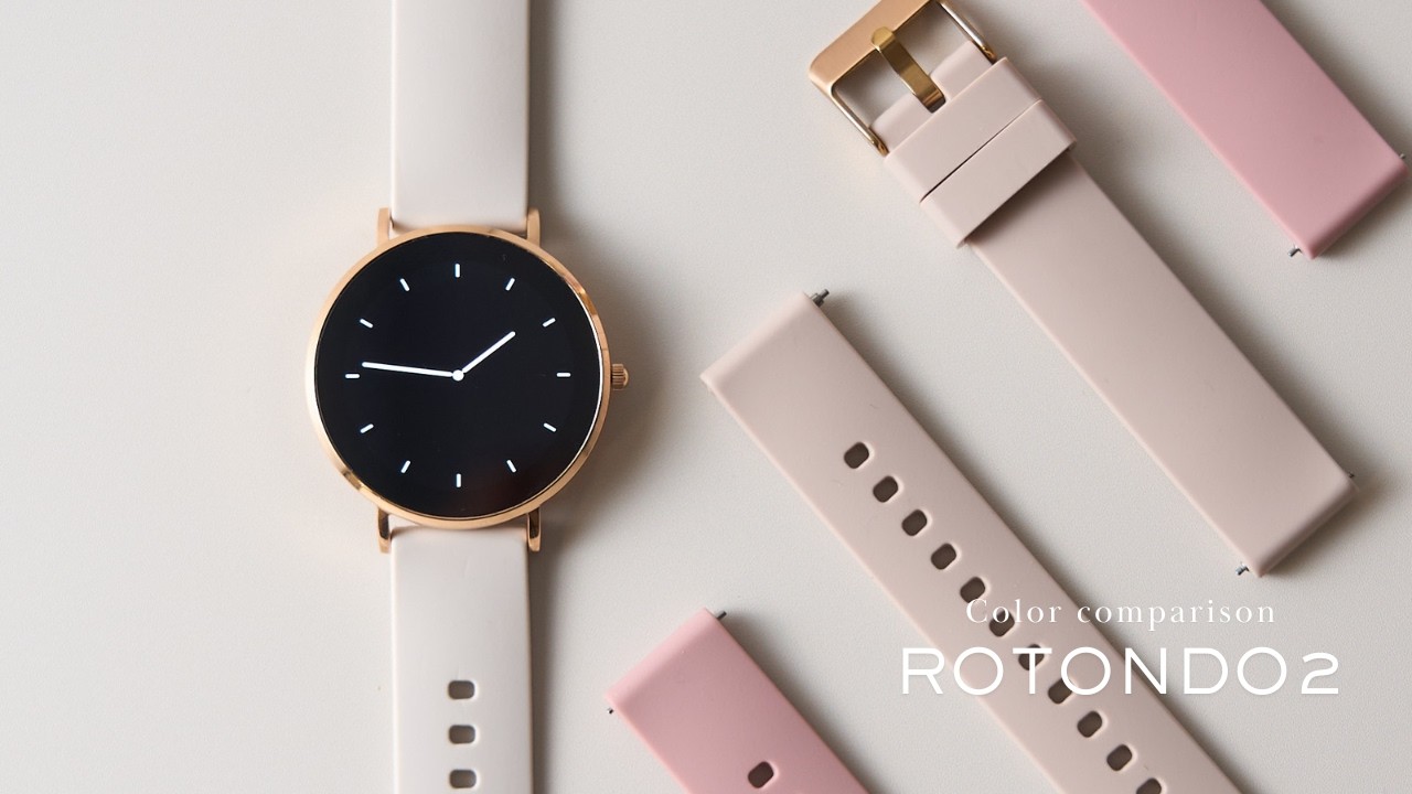 Rotondo2 スマートウォッチ⌚️カラバリ紹介